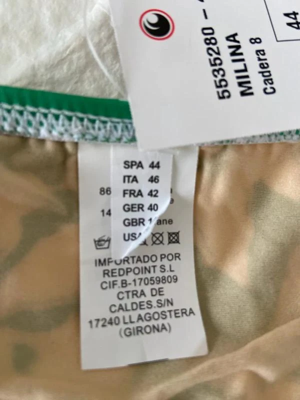 Red Point 3-piece swimsuit size 42 new – photo 5